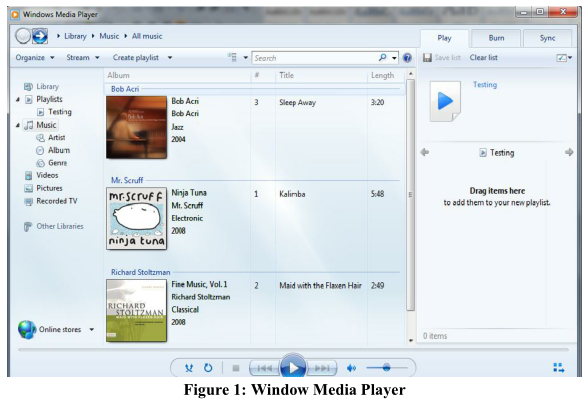 it2051229 Music Player Simulation Software